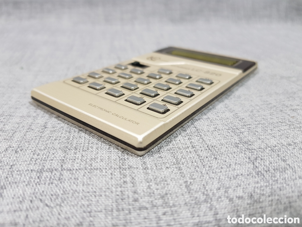 Antig&uuml;edades: CASIO CALCULADORA ELECTR&Oacute;NICA LC-820 - Foto 10