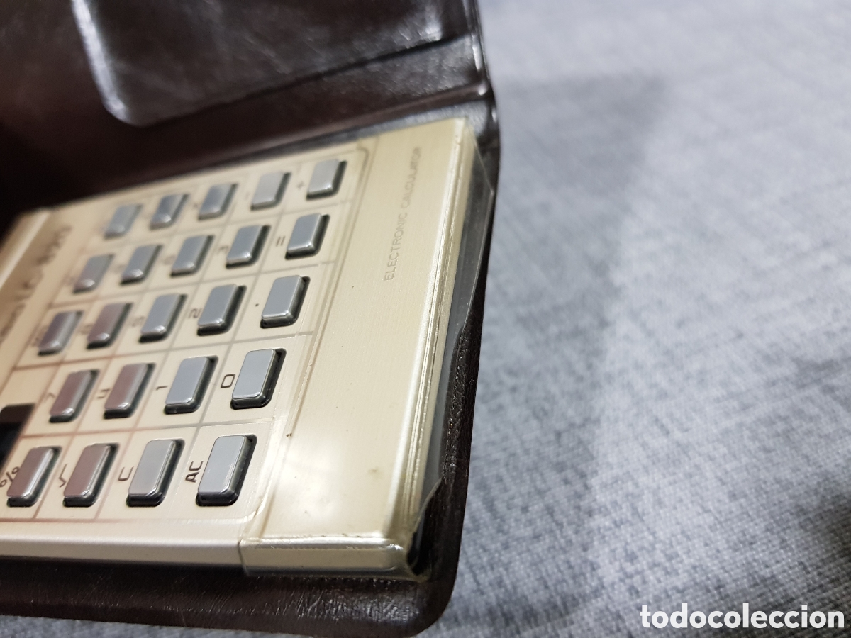 Antig&uuml;edades: CASIO CALCULADORA ELECTR&Oacute;NICA LC-820 - Foto 12