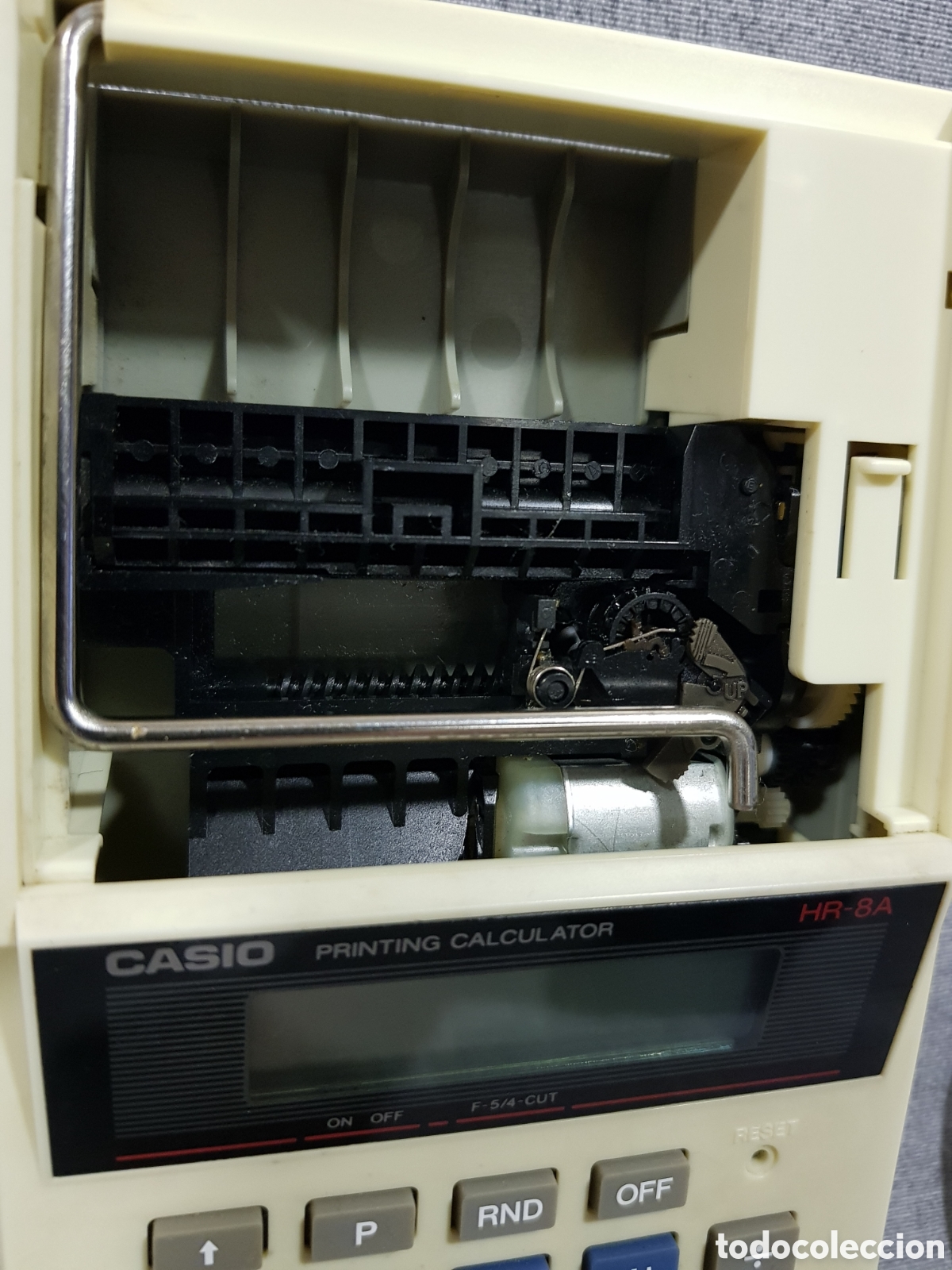 Antig&uuml;edades: CASIO HR-8A CALCULADORA ELECTR&Oacute;NICA CON IMPRESORA - Foto 8