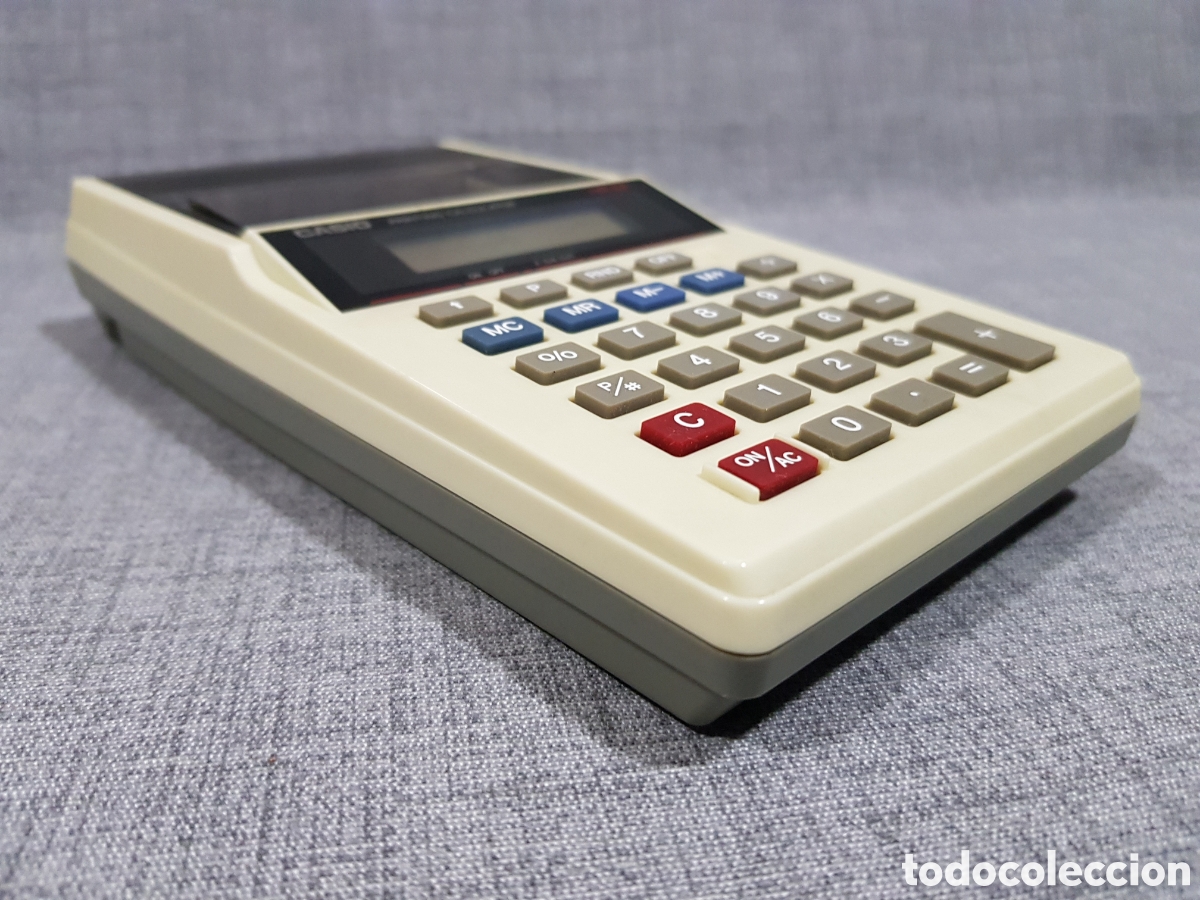 Antig&uuml;edades: CASIO HR-8A CALCULADORA ELECTR&Oacute;NICA CON IMPRESORA - Foto 10