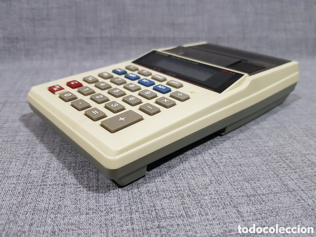 Antig&uuml;edades: CASIO HR-8A CALCULADORA ELECTR&Oacute;NICA CON IMPRESORA - Foto 13