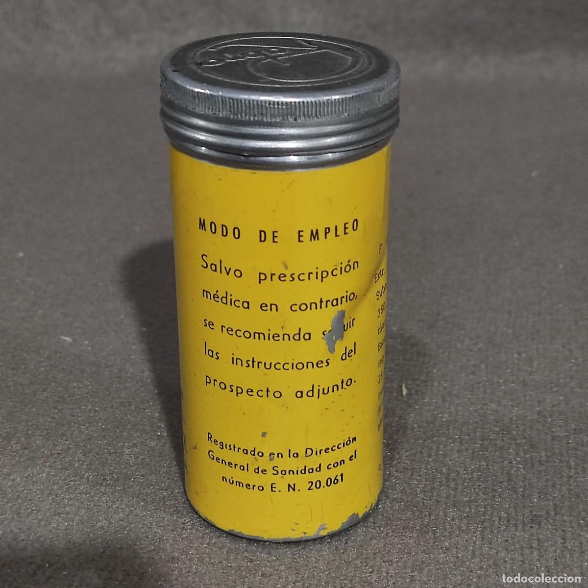 Antig&uuml;edades: Antiguo Bote Metalico VITAPHARM - Foto 3
