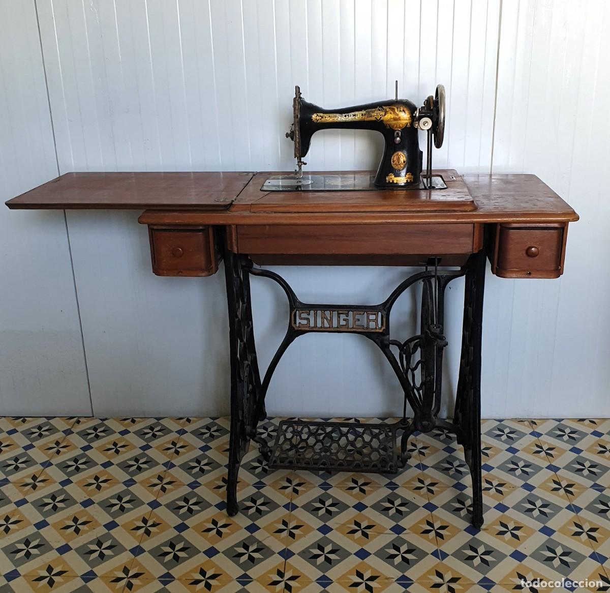 Antig&uuml;edades: Maquina de coser Singer n&ordm; 15 - Foto 1