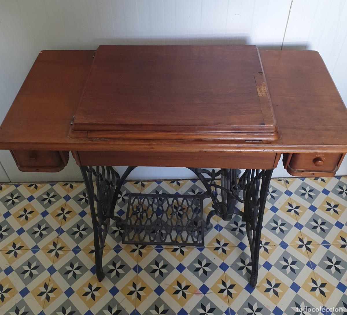 Antig&uuml;edades: Maquina de coser Singer n&ordm; 15 - Foto 7
