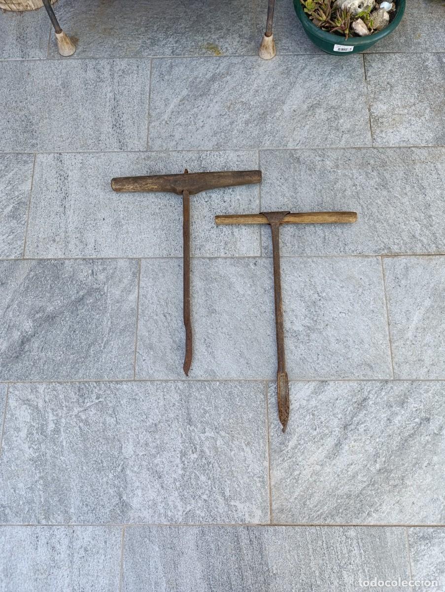 Antig&uuml;edades: Antiguas barrenas de carpintero, principios siglo xx - Foto 1