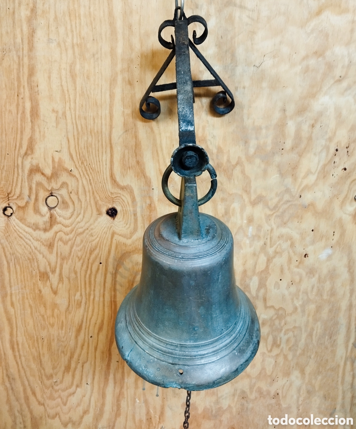 Antig&uuml;edades: Campana de barco 27 cm - Foto 6