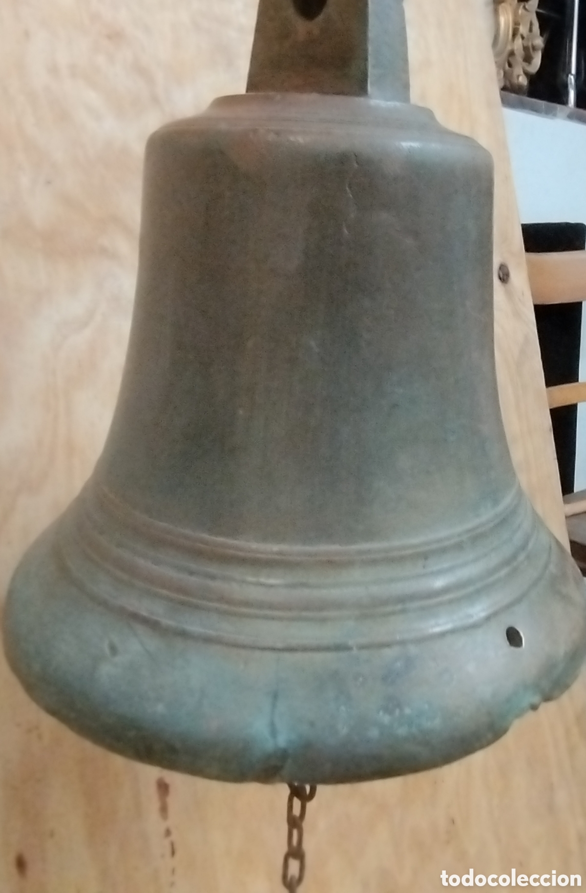 Antig&uuml;edades: Campana de barco 27 cm - Foto 8