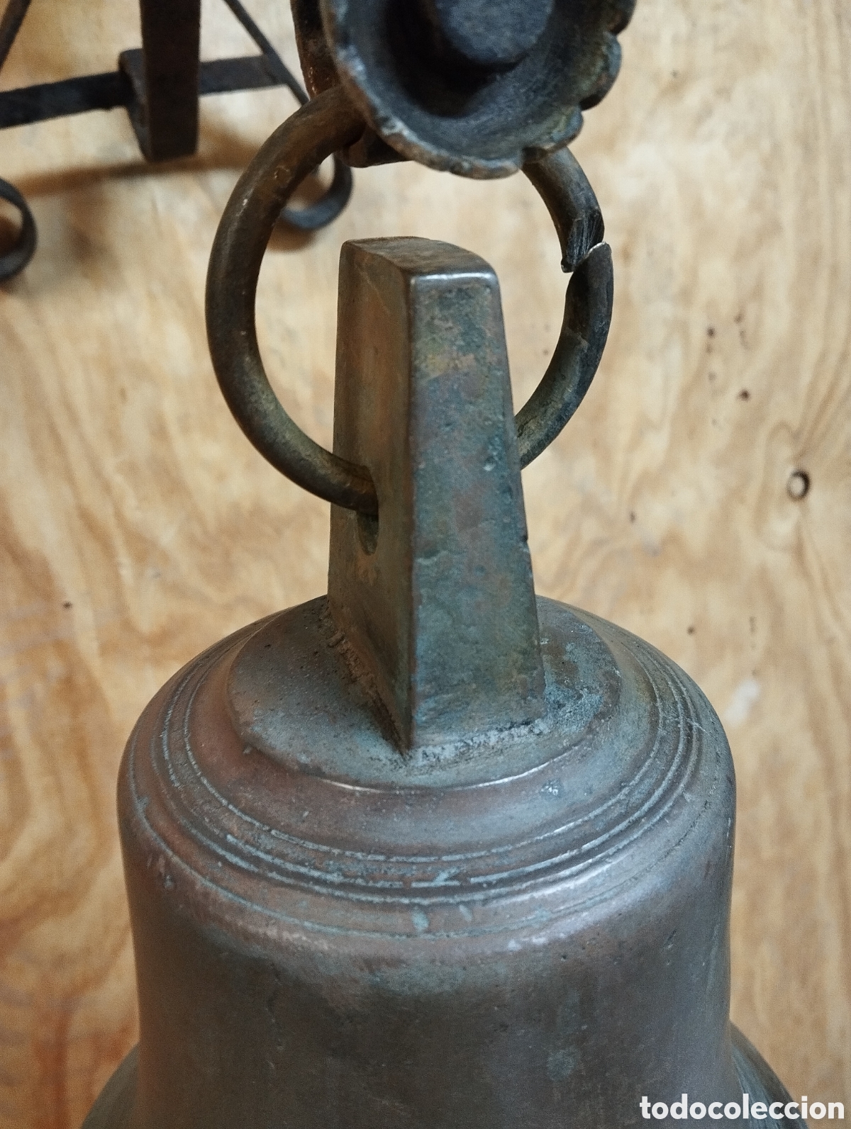 Antig&uuml;edades: Campana de barco 27 cm - Foto 14