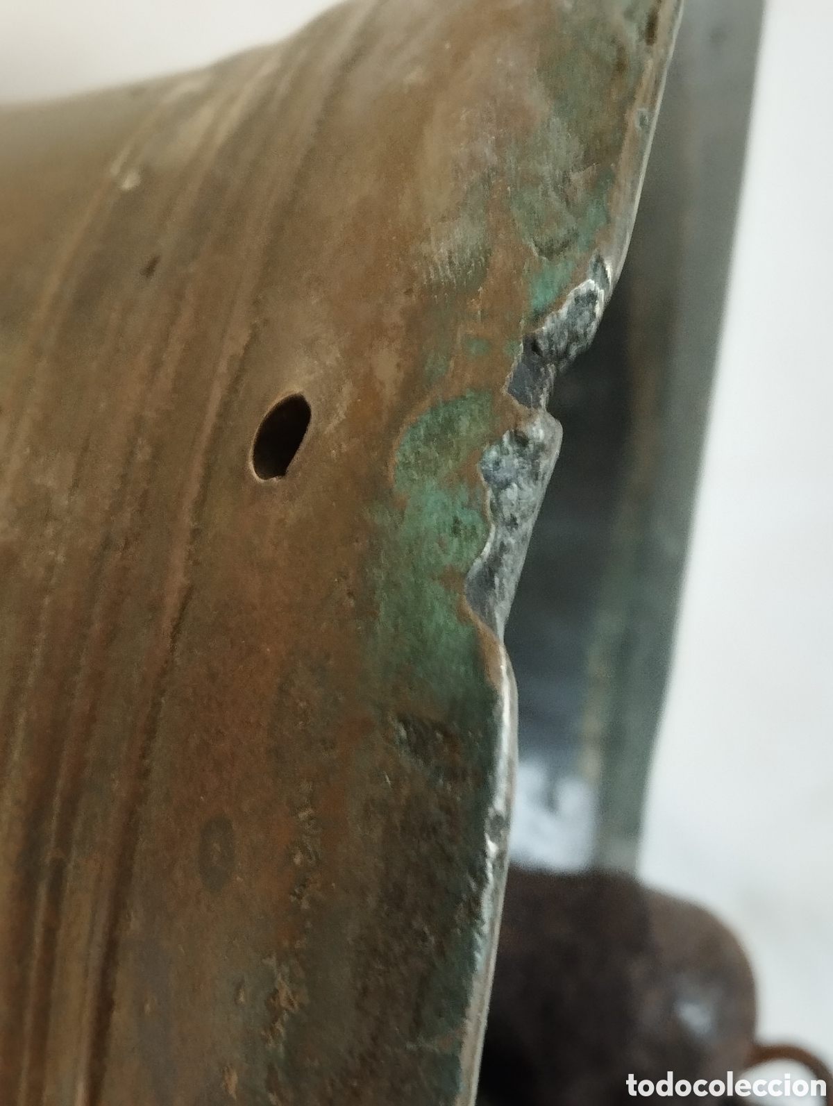 Antig&uuml;edades: Campana de barco 27 cm - Foto 15