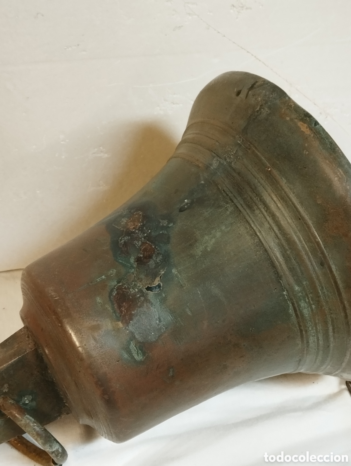 Antig&uuml;edades: Campana de barco 27 cm - Foto 16