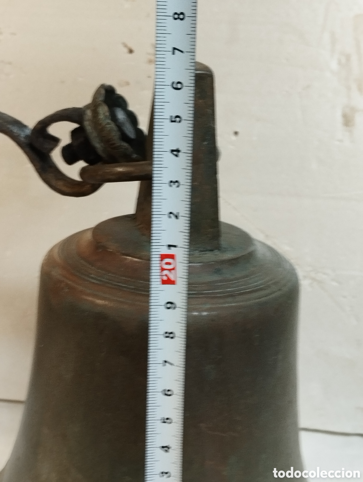 Antig&uuml;edades: Campana de barco 27 cm - Foto 18
