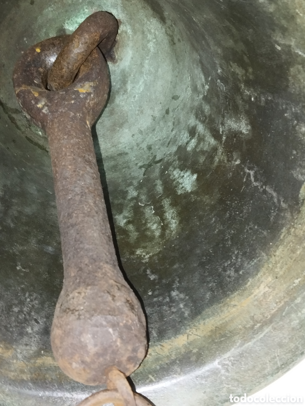 Antig&uuml;edades: Campana de barco 27 cm - Foto 19