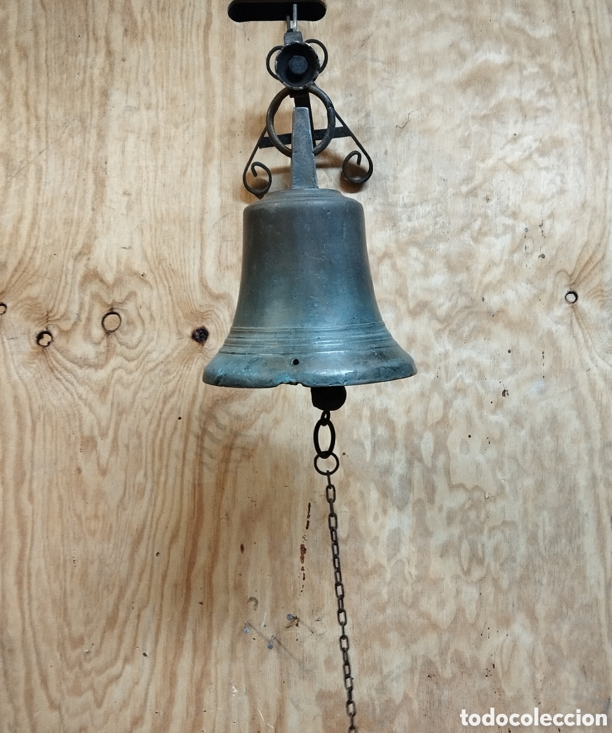 Antig&uuml;edades: Campana de barco 27 cm - Foto 7
