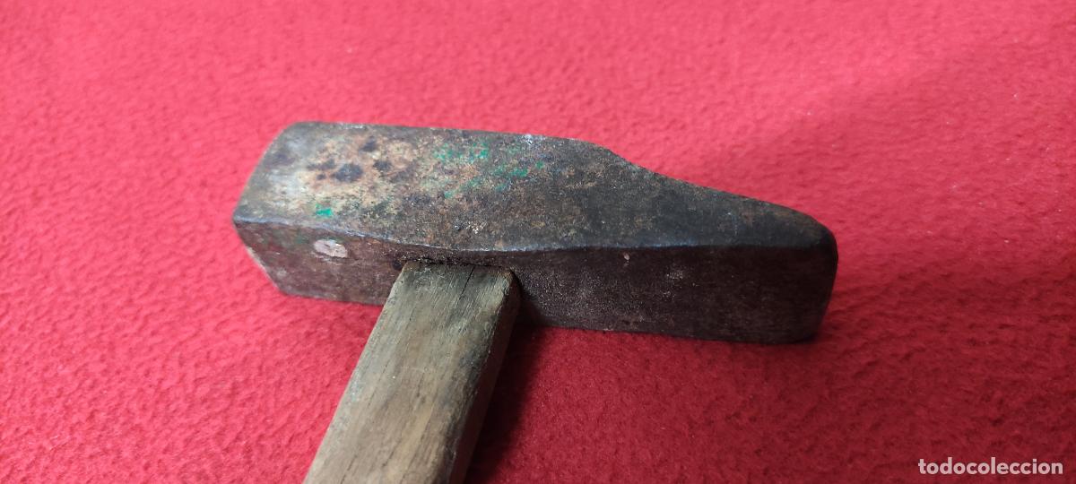 Antig&uuml;edades: ANTIGUO MARTILLO DE FORJA - Foto 3