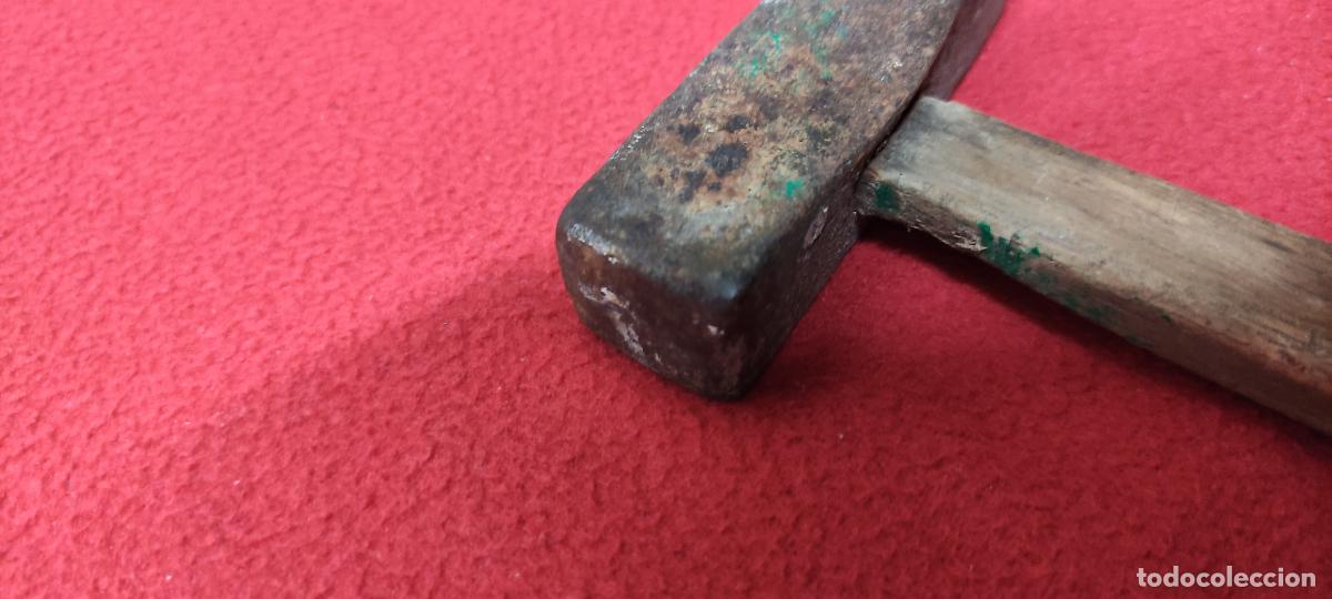 Antig&uuml;edades: ANTIGUO MARTILLO DE FORJA - Foto 4