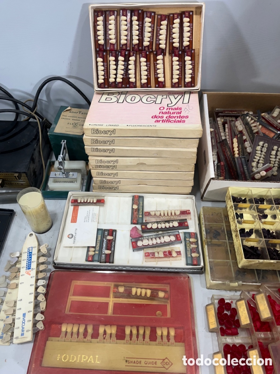 Antig&uuml;edades: LOTE ART&Iacute;CULOS LABORATORIO ORTODONCIA - Foto 3
