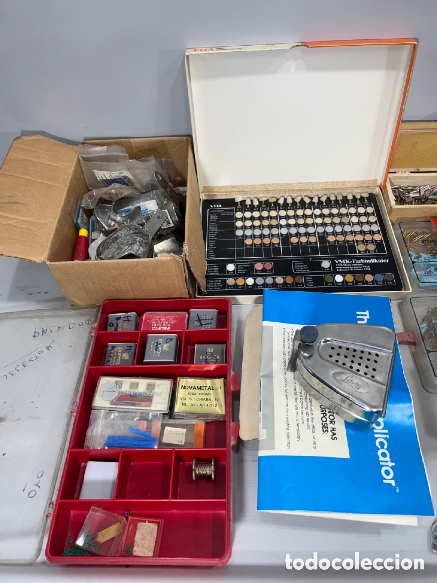 Antig&uuml;edades: LOTE ART&Iacute;CULOS LABORATORIO ORTODONCIA - Foto 7