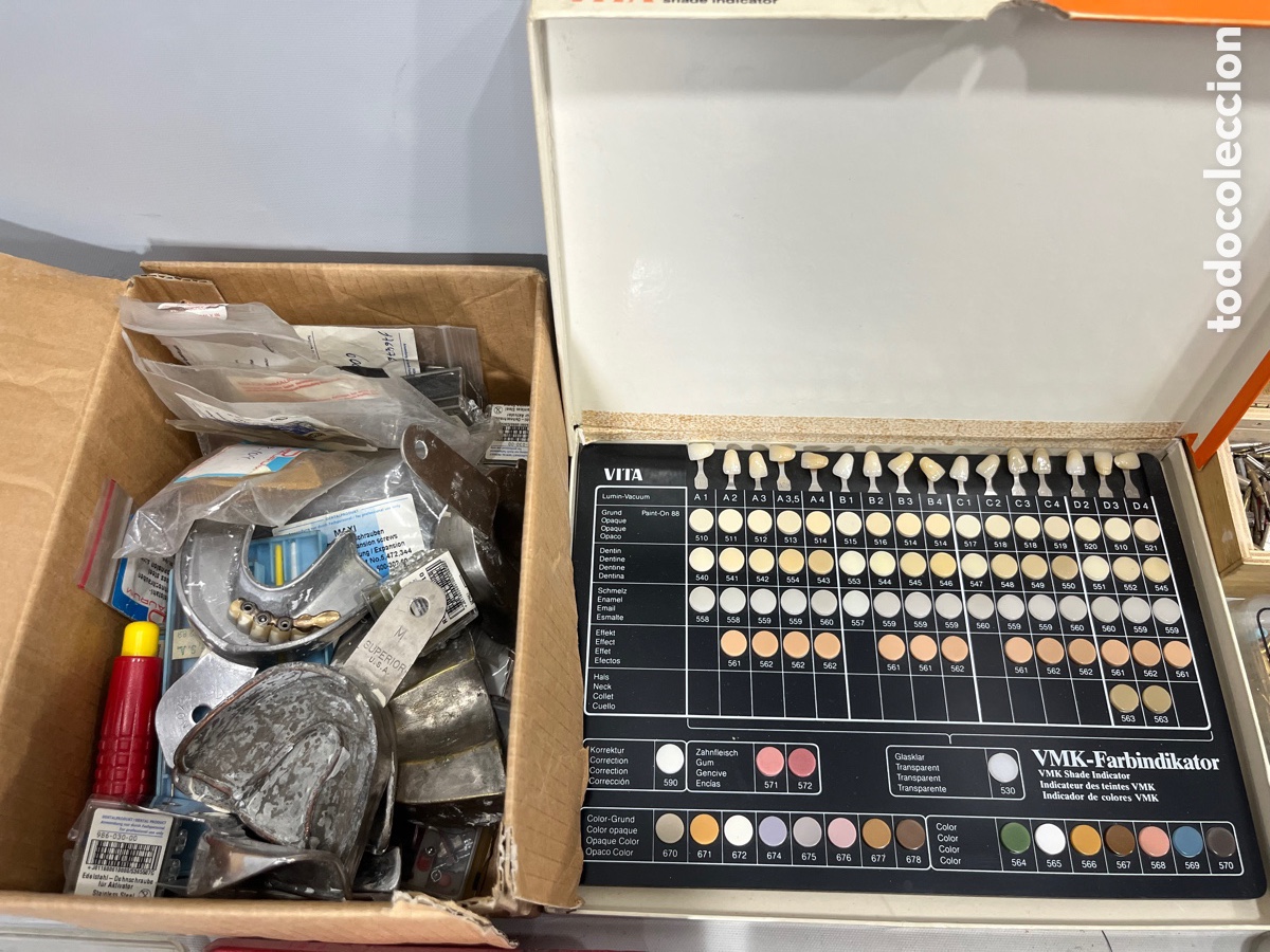 Antig&uuml;edades: LOTE ART&Iacute;CULOS LABORATORIO ORTODONCIA - Foto 8
