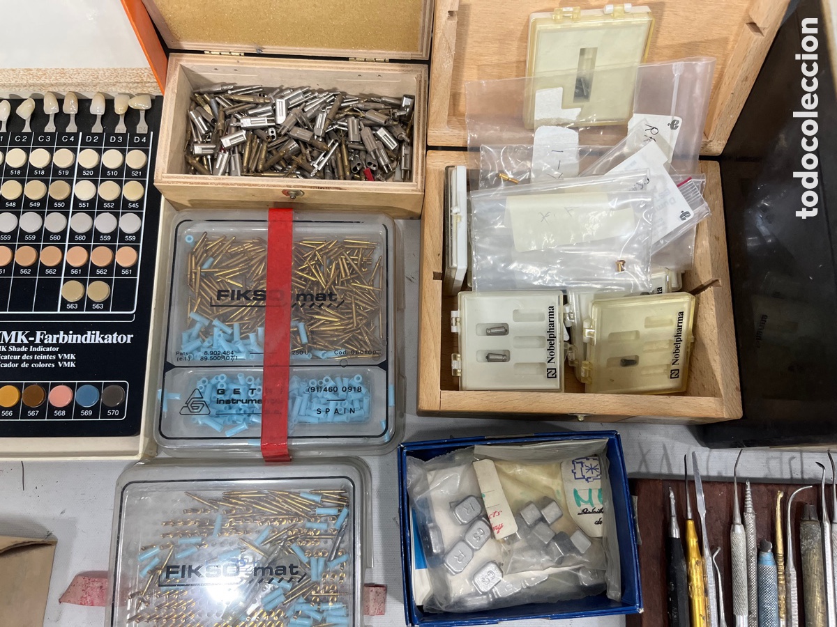 Antig&uuml;edades: LOTE ART&Iacute;CULOS LABORATORIO ORTODONCIA - Foto 9