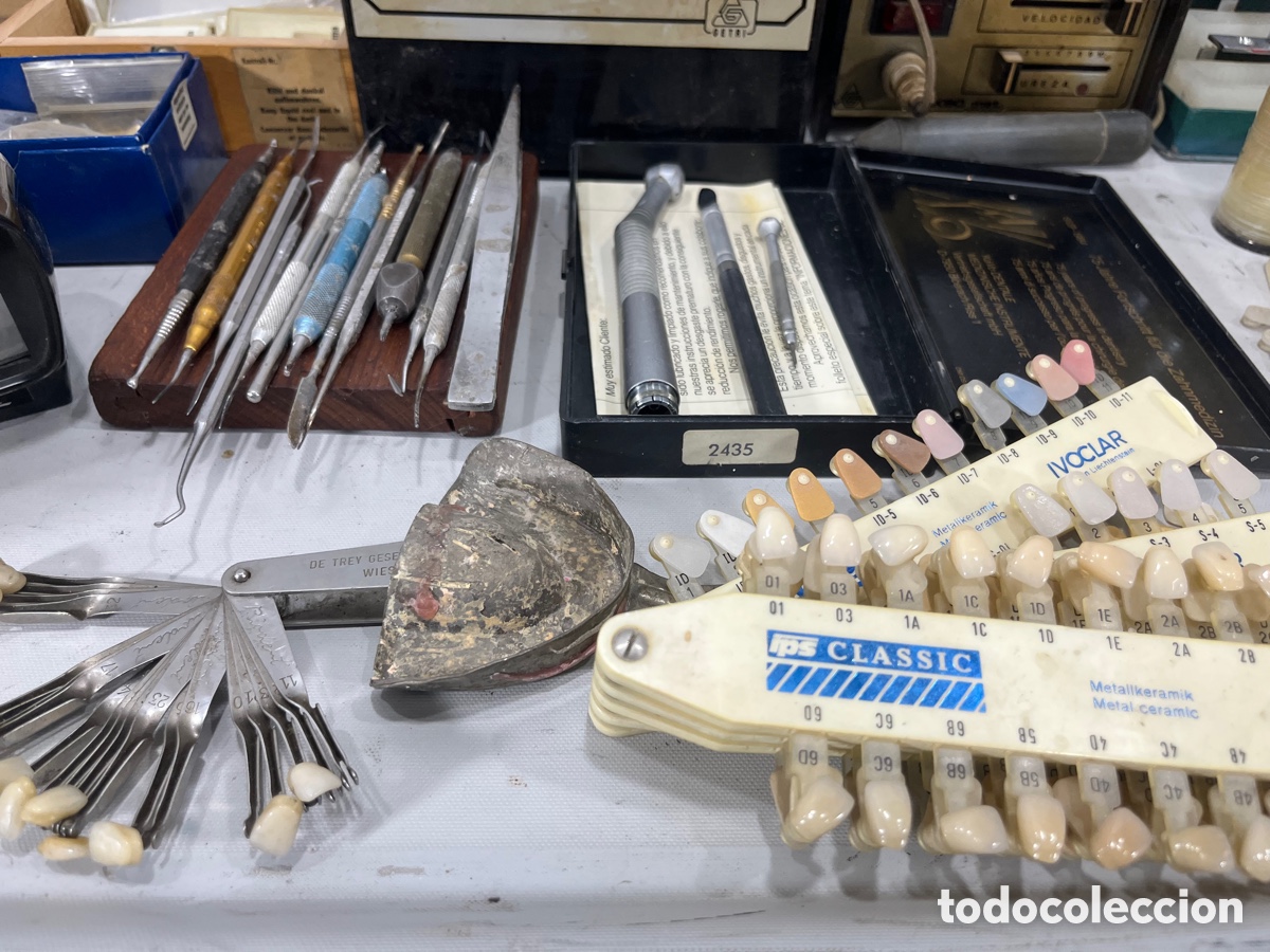 Antig&uuml;edades: LOTE ART&Iacute;CULOS LABORATORIO ORTODONCIA - Foto 12