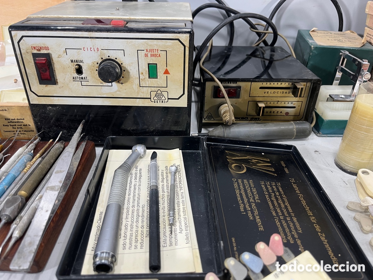 Antig&uuml;edades: LOTE ART&Iacute;CULOS LABORATORIO ORTODONCIA - Foto 13