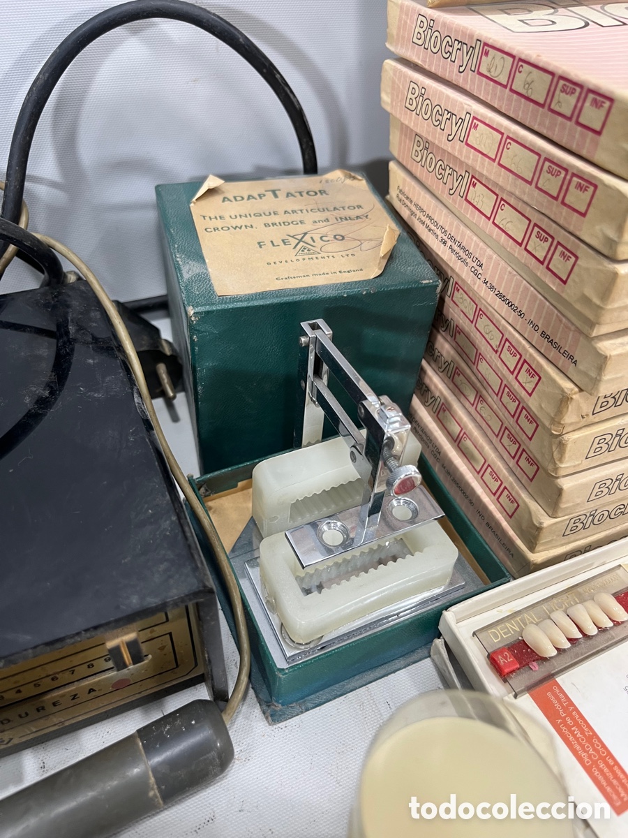 Antig&uuml;edades: LOTE ART&Iacute;CULOS LABORATORIO ORTODONCIA - Foto 14