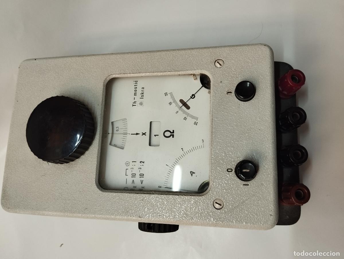 Antig&uuml;edades: ANTIGUO AMPER&iacute;METRO VOLT&Iacute;METRO MULT&Iacute;METRO T&Eacute;STER - Foto 4