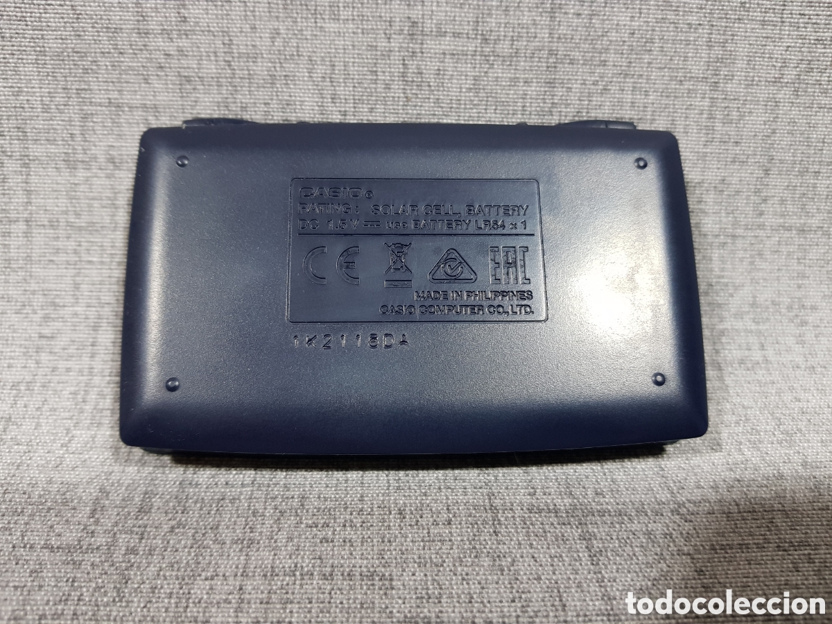 Antig&uuml;edades: CASIO SL-100VER EURO CONVERSOR SOLAR - Foto 4