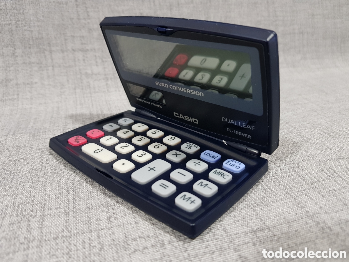 Antig&uuml;edades: CASIO SL-100VER EURO CONVERSOR SOLAR - Foto 11