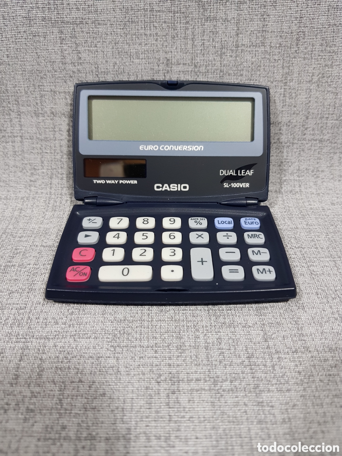 Antig&uuml;edades: CASIO SL-100VER EURO CONVERSOR SOLAR - Foto 1