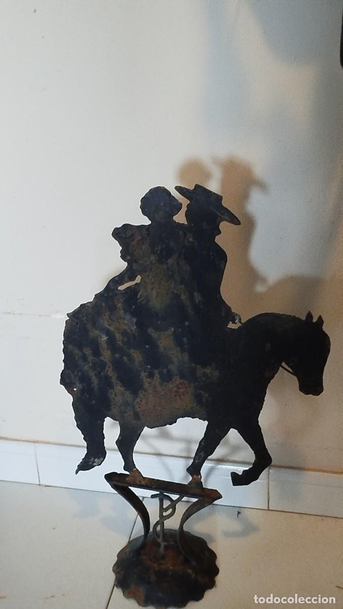 Antig&uuml;edades: Veleta de hierro forjado - Foto 1
