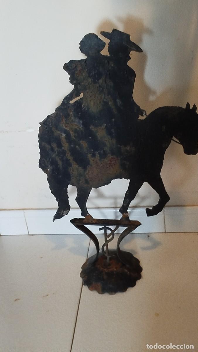 Antig&uuml;edades: Veleta de hierro forjado - Foto 3
