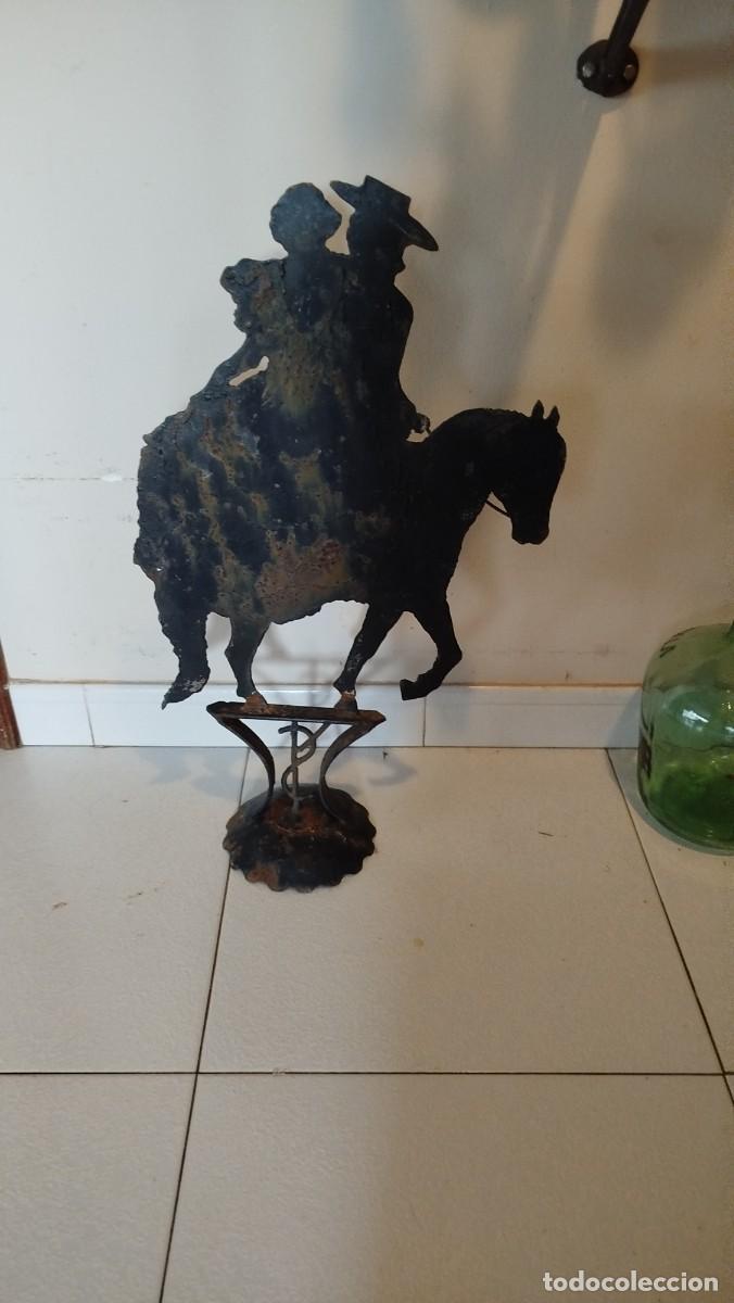 Antig&uuml;edades: Veleta de hierro forjado - Foto 4