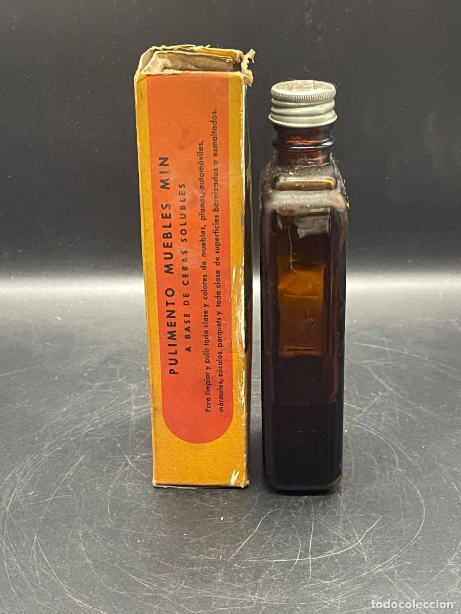 Antig&uuml;edades: BOTELLA PULIMENTO MUEBLES MIN - Foto 2