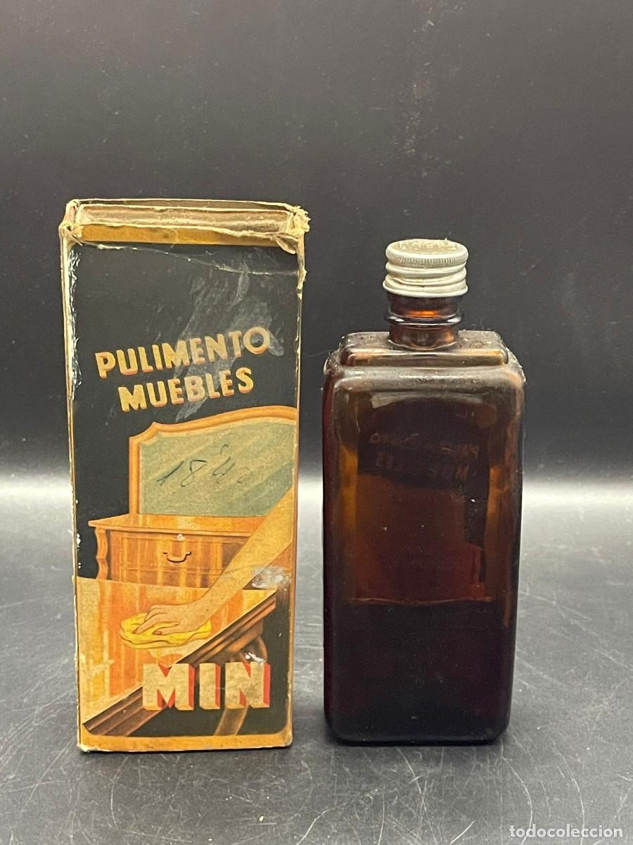 Antig&uuml;edades: BOTELLA PULIMENTO MUEBLES MIN - Foto 3