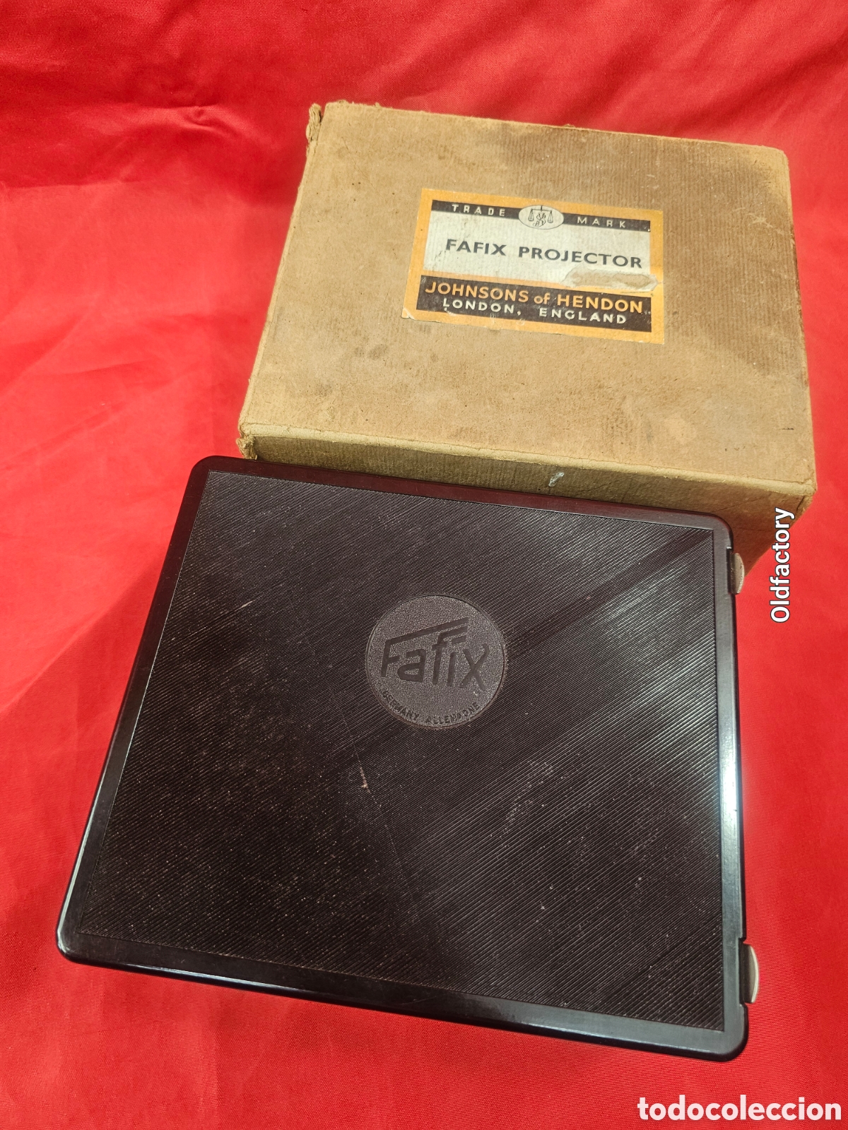 Antig&uuml;edades: Antiguo proyector Fafix A&ntilde;o 1957 - Foto 4