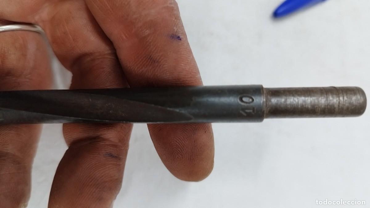 Antig&uuml;edades: Antigua herramienta de carpintero .Broca para taladro .A identificar - Foto 6