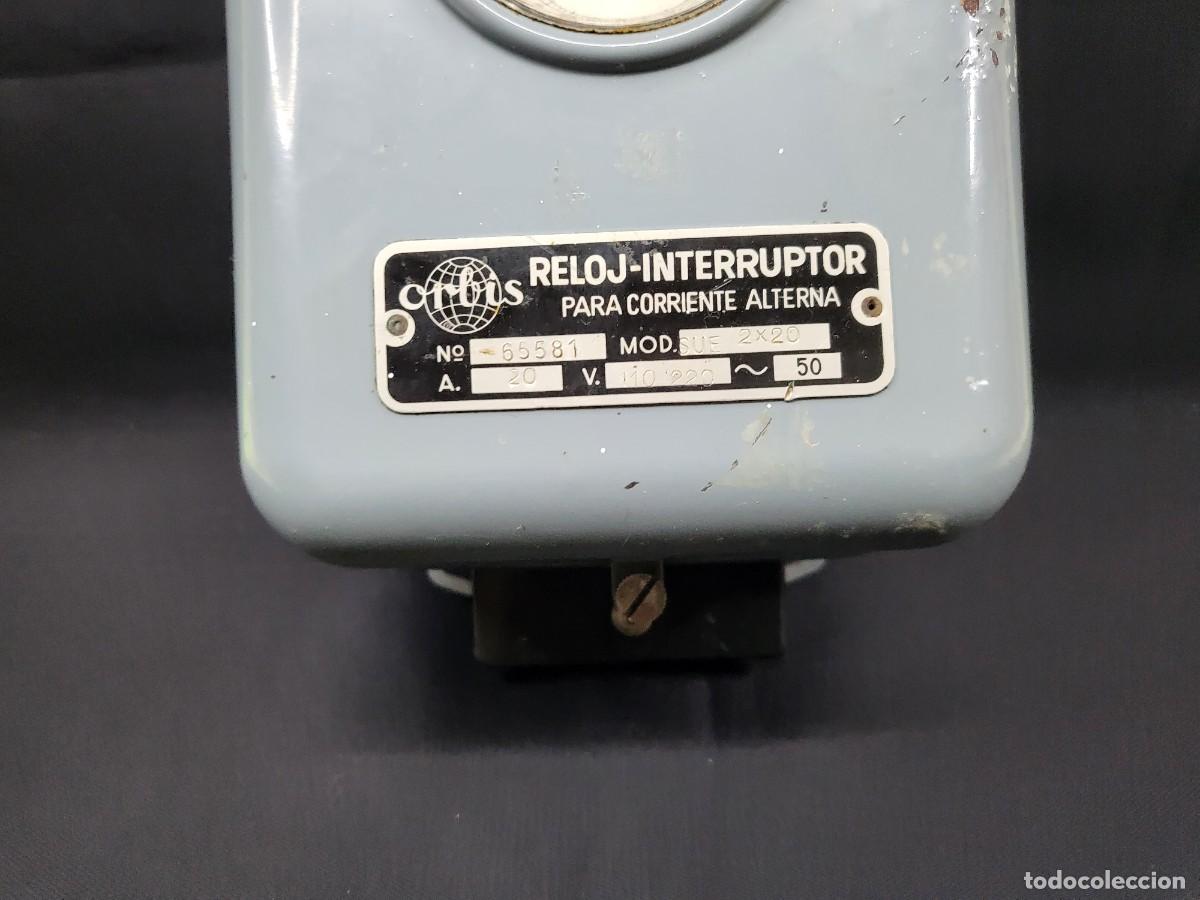 Antig&uuml;edades: RELOJ INTERRUPTOR ORBIS , CORRIENTE ALTERNA - Foto 3