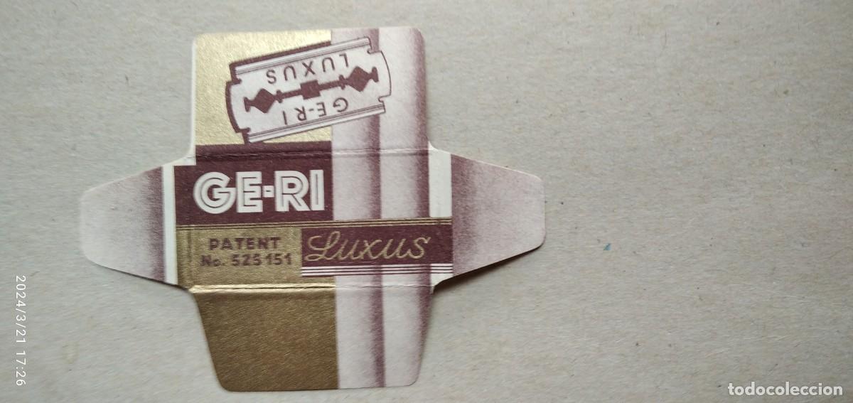 Antig&uuml;edades: HOJA DE AFEITAR ANTIGUA,GERI LUXUS. - Foto 1