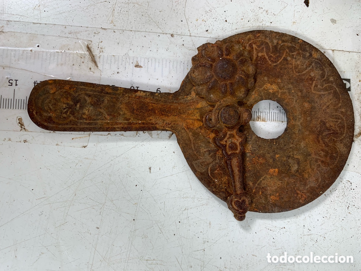 Antig&uuml;edades: 01_Antigua tapa fundici&oacute;n - Foto 5