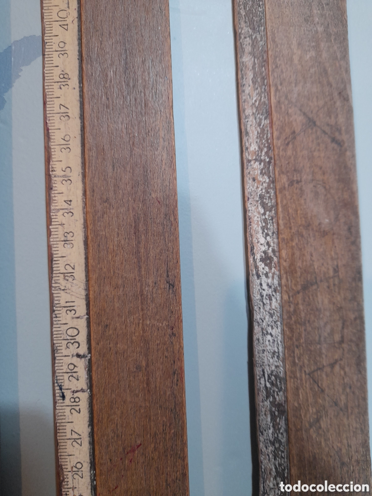 Antig&uuml;edades: Antiguas reglas de madera - Foto 2