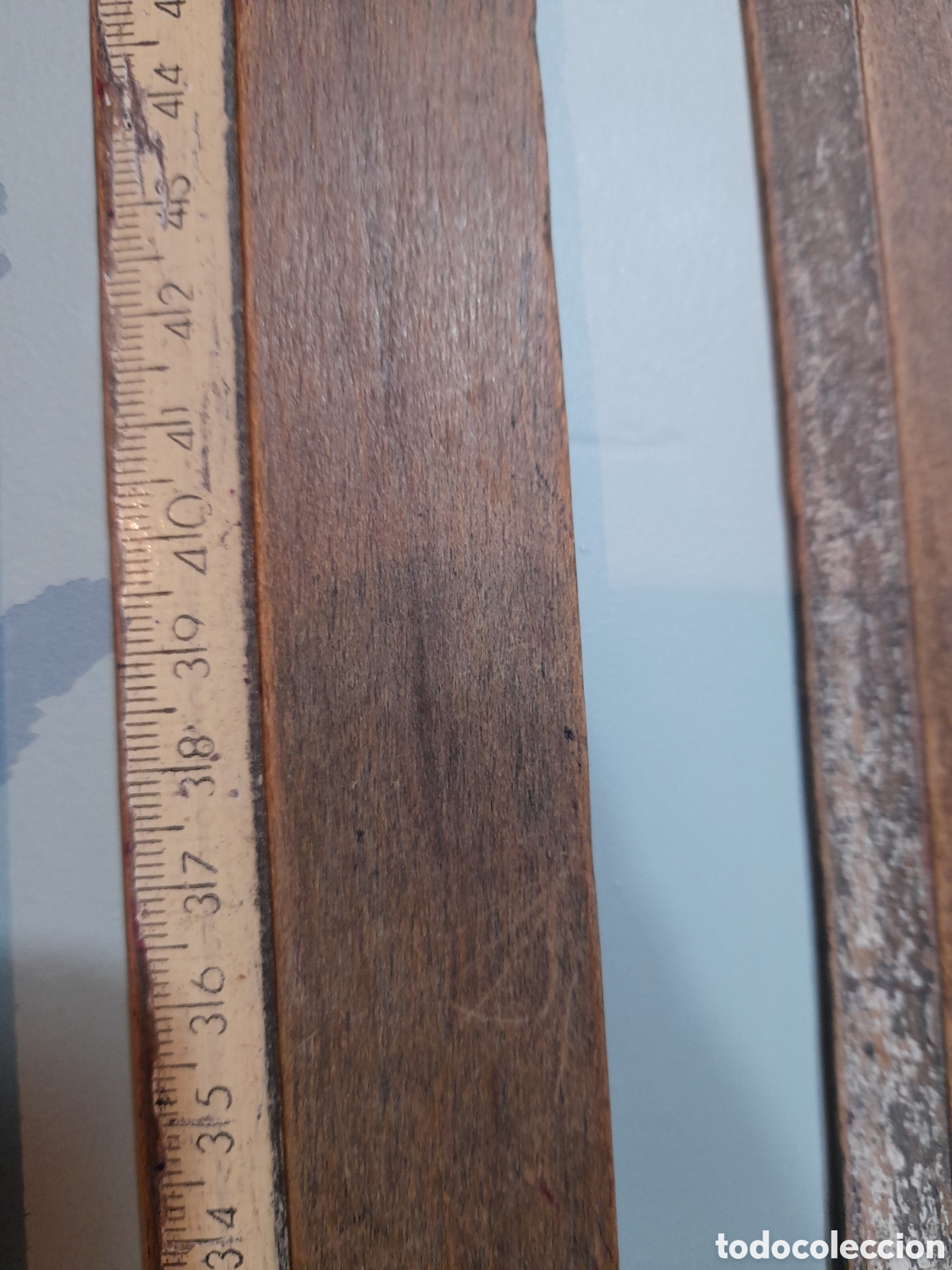 Antig&uuml;edades: Antiguas reglas de madera - Foto 3