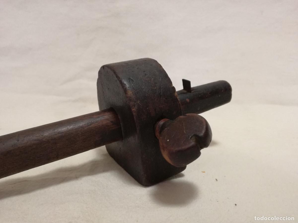 Antig&uuml;edades: ANTIGUO GRAMIL DE CARPINTERO 25cm - HERRAMIENTA - Foto 3
