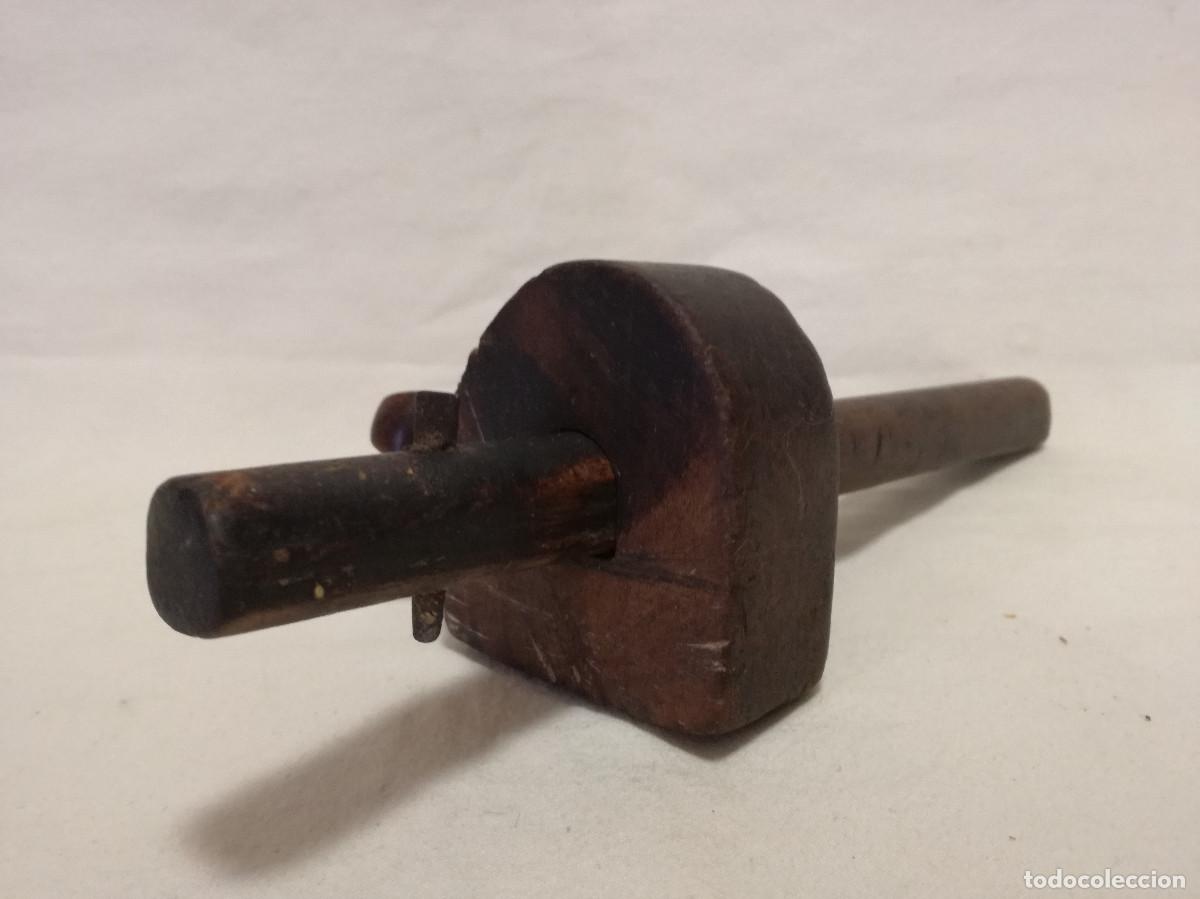Antig&uuml;edades: ANTIGUO GRAMIL DE CARPINTERO 25cm - HERRAMIENTA - Foto 6