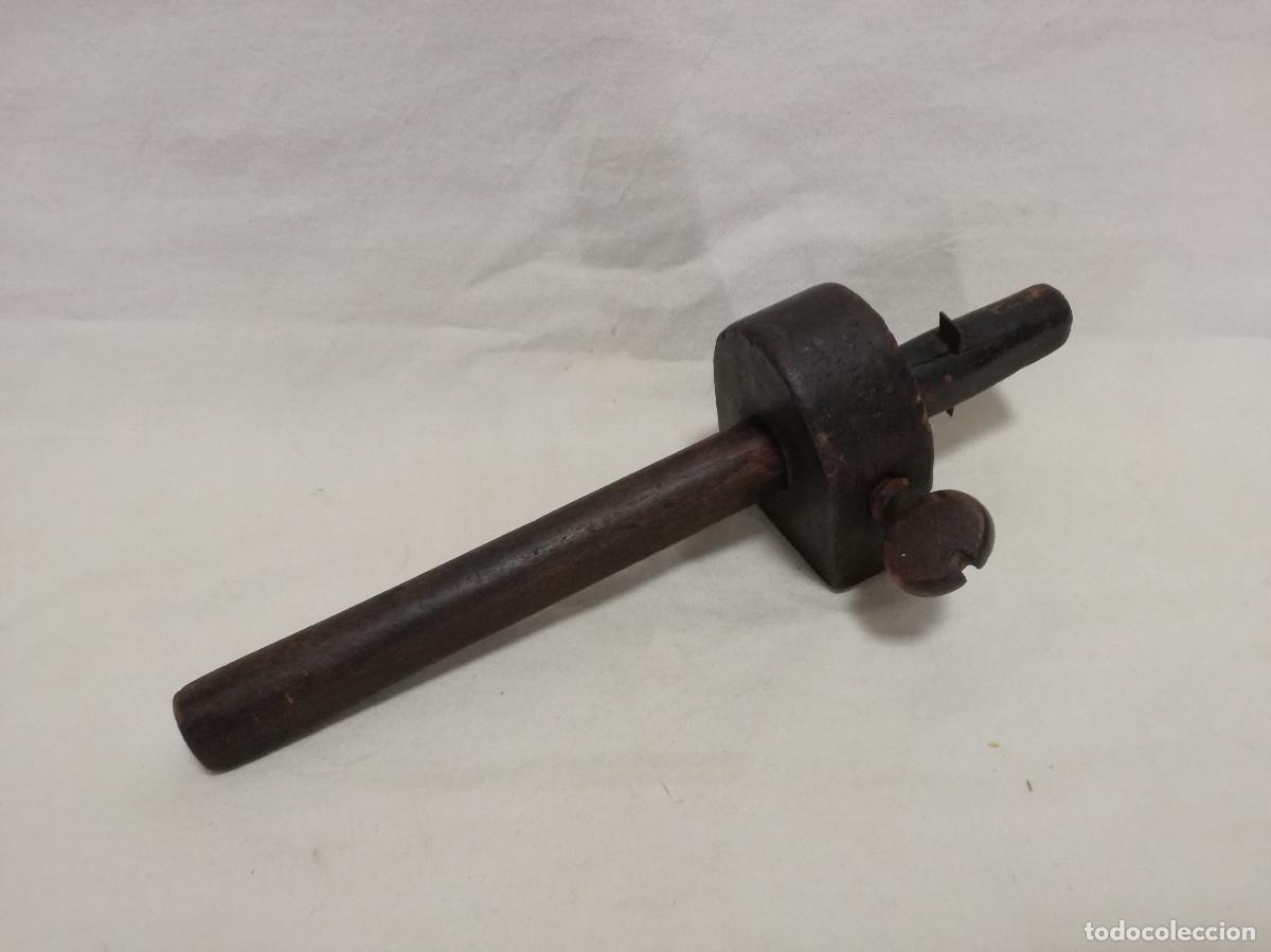 Antig&uuml;edades: ANTIGUO GRAMIL DE CARPINTERO 25cm - HERRAMIENTA - Foto 12