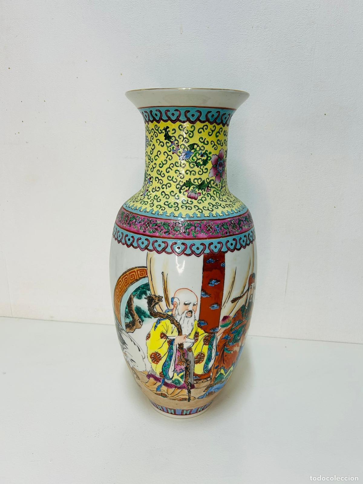 Antig&uuml;edades: Jarr&oacute;n Imari China 1970&rsquo;s 42 cm - LA OPALINA - Foto 1