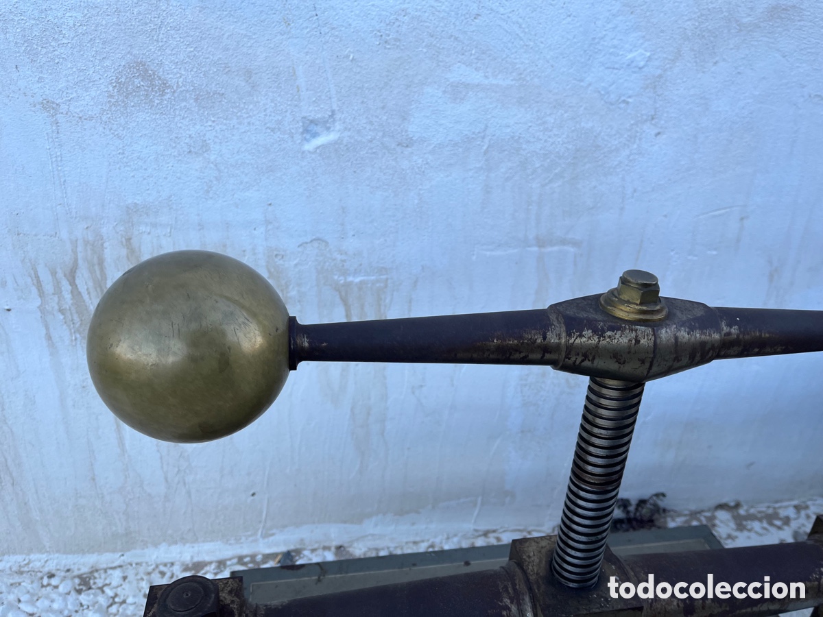 Antig&uuml;edades: PRENSA LIBROS INDUSTRIAL GRAN TAMA&Ntilde;O - Foto 4