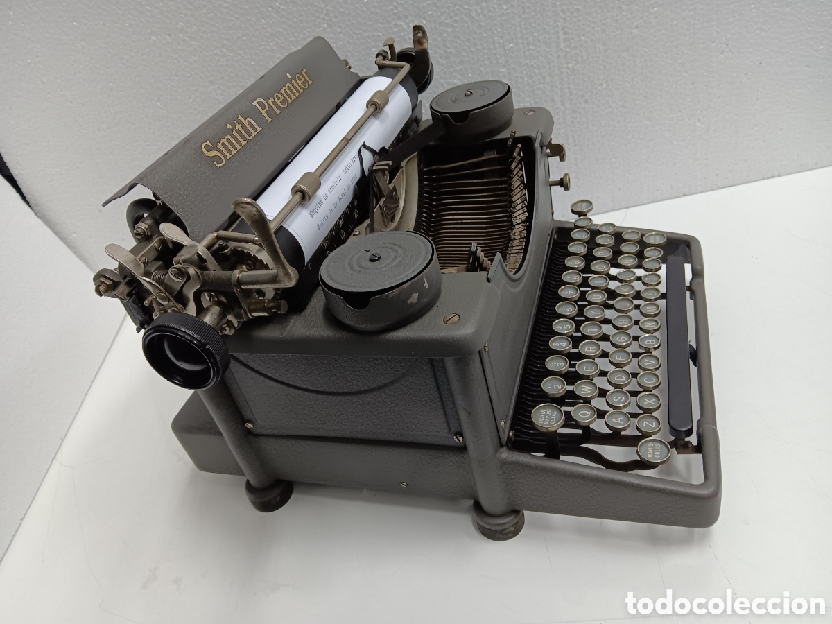 Antig&uuml;edades: M&aacute;quina de escribir SMITH PREMIER - Foto 5