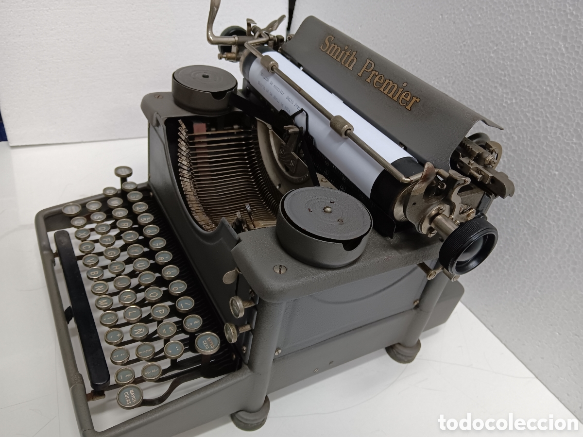 Antig&uuml;edades: M&aacute;quina de escribir SMITH PREMIER - Foto 6