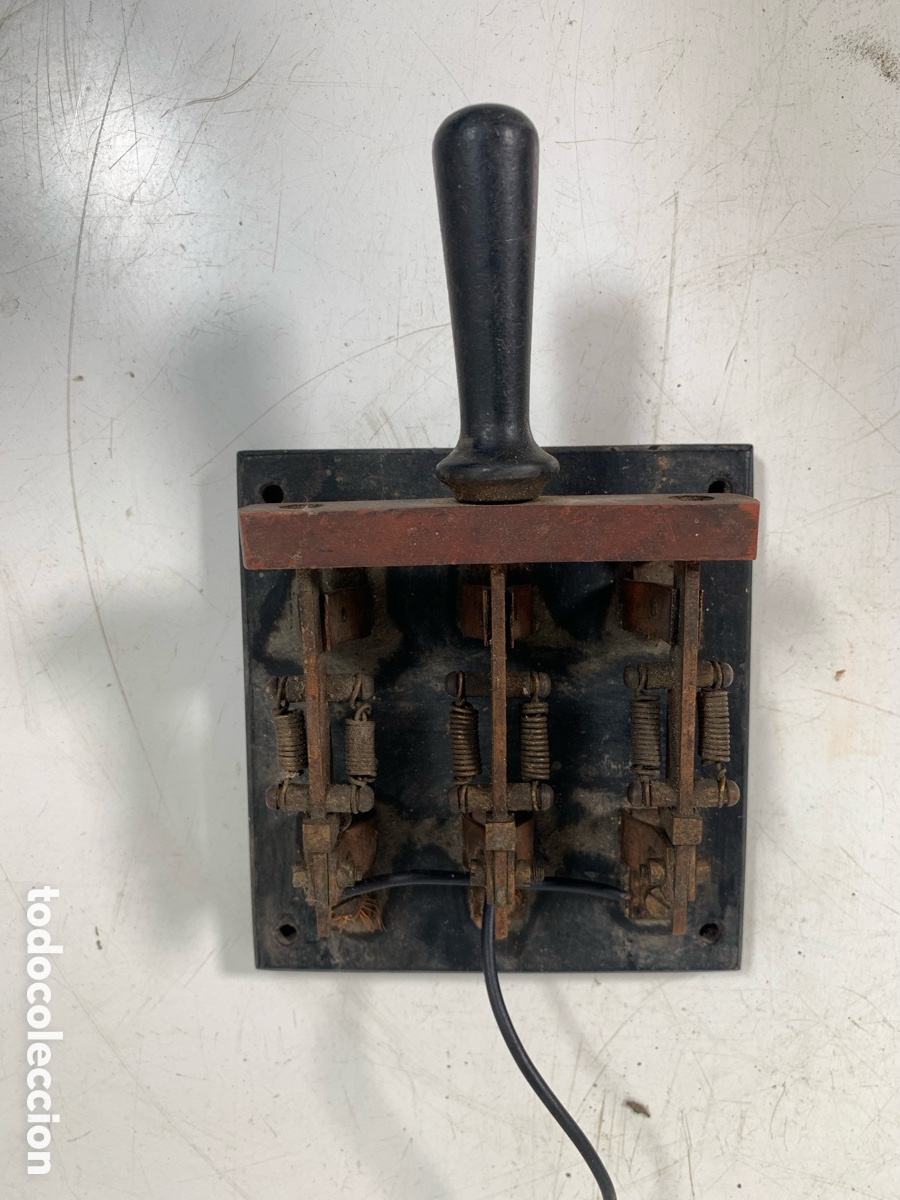 Antig&uuml;edades: 01_ INTERRUPTOR EL&Eacute;CTRICO - Foto 4